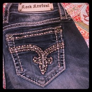 Rock Revival Size 25 Long, 25x36 Boot Cut Nancy